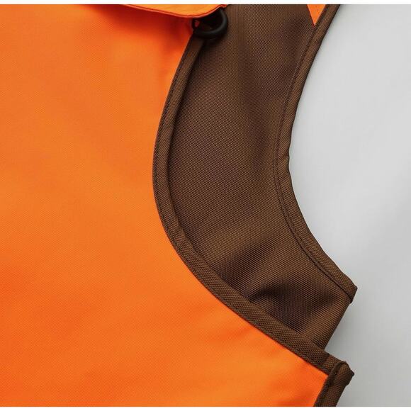 Upland Hunting Vest, Bird Game Vest with Front Pockets & Back Game Pouch Size L - Picture 5 of 7